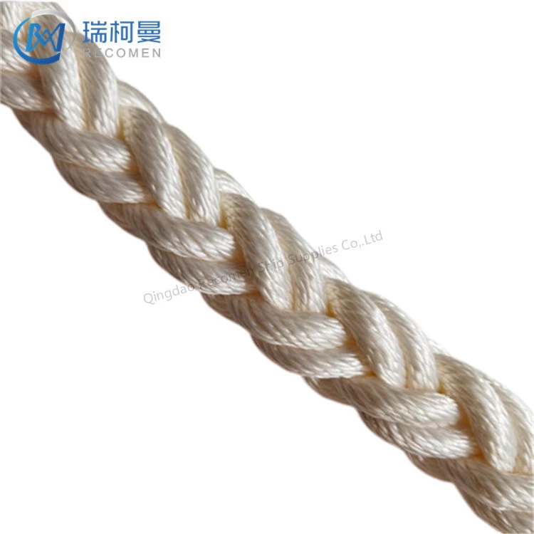 RECOMEN braided nylon rope boats ship mooring rope tie to whalf