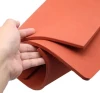 Red foamed silica gel plate high temperature resistance high elastic silica gel seal sponge roll pad foam rubber sheet