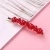 Import Red Pearl Hair Clips , Faux Pearl Wrapped Hair Pins Hair Barrettes from China