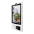 Import Restaurant food self-service LCD touch-screen order kiosk with POS system thermal printer from China