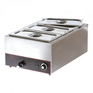 Restaurant kitchen equipment buffet equipment electric Bain Marie food warmer display for catering