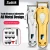 Import Resuxi gold rechargeable cordless hair clippers barber clipper hair professional adjustable lcd display electric hair clippers from China