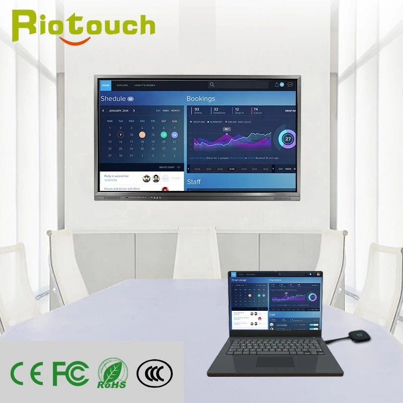 Riotouch 55 65 86 75inch PCAP Nano touch screen monitor Capacitive touch panel USB C IN CELL nature writing pcap smart board