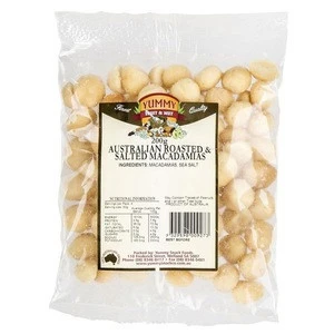Roasted & Salted Macadamia Nuts - Made in Australia 400g x 12