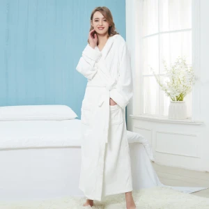 Robe Homewear Bathrobe Nightgown/Custom luxury Extra long Couples Terry Towel Bathrobe