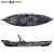 Import Rodster Angler for sale Fishing Surfing Cruising Rotomolded LLDPE plastic paddle fish Rowing Boats Kayak from China