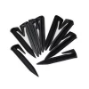 RoHS Black 8.5cm Plastic Tent Pegs Stakes For Outdoor Camping Plastic Nail Beach Garden Factory Supply