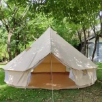 ROHS Remaco Factory 3M/4M/5M/6M Outdoor Camping Luxury Yurt Glamping 4 Season 5-12 Persons Family Canvas Cotton Large Bell Tent