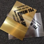 Romark quality ABS 1.5mm laser engraving DOUBLE COLOR SHEET