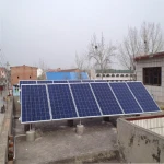 Roof project Solar power system on grid 5kw solar panels with cheap price