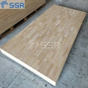 Rubber Wood Solid Wood Boards/Finger Jointed Panels/Edge Glued Panels for Floor, Wall,Fence