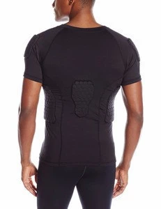 Rugby Football Wear Padded Compression Protective Clothing shirt/jersey