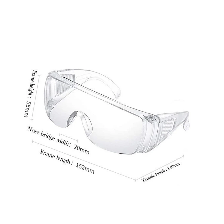 Safety Goggles, Science Protective Glasses  Clear Saliva Anti-dust Anti Fog Eye Protector