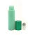 Import Sale 10ml matte red frosted green yellow glass tube stainless steel roll on bottle for essential oil packaging from China