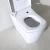 Import Sanitary WC Massage Water spray one piece toilet with jet siphonic toilet seat from China
