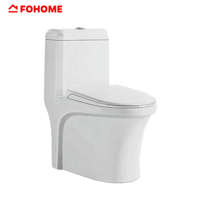 Save water ceramic siphonic one piece luxury washroom floor wc toilet