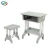 Import School furniture plastic ergonomic kids children study table and chair set from China