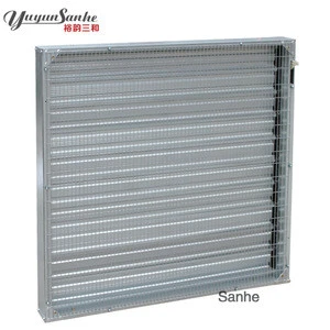 SH-2  1380*1380mm  manual louvers  / shutters with perfect sealing