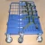 Import Shunhong customized heavy duty metal mobile roll cage trolleys with securing straps roll container from China