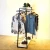 Import Simple clothing display rack clothes fabric rack wooden shelves modern display fixture T shirt clothing store fashion shops from China