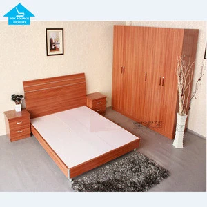 Simple designs modern hotel double bed king size bedroom furniture