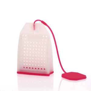 simple hot selling silicone tea bag hold package  ball  infuser strainer