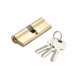 Single / Double Open Brass Lock Cylinder security door lock cylinder