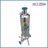 Single element cartridge in stainless steel housing industrial water canister filter