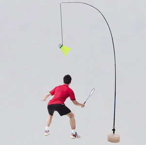 Singles hanging trainer swing ball power badminton trainer