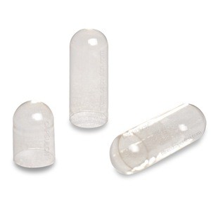 Size 00 clear Empty Gelatin Capsules Separated Capsule