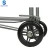 Import small size foldable crooked handle luggage barrow with PU wheels from China