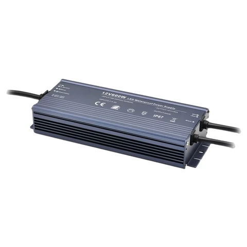 SMPS 600w 12v LED Power Supply 50a Constant Voltage Switching Driver 220v 230v ac dc Lighting Transformer Rainproof IP63