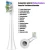 Import sonic electric toothbrush replacement brush heads from China