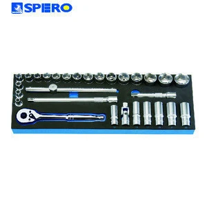 SPERO 3-Drawer Tool Box 87 PC Necessity Repair Tool Kit Set