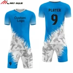 Sportswear Sublimation Printing Soccer Short Sleeve Club Team Soccer Uniform,Wholesale Top Quality Soccer Uniform