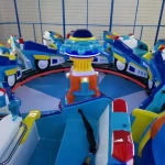 Spray Ball Car Rides For Sale Newest Design Commercial Customized Fiberglass Equipment Amusement