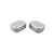 Import Square aluminum box handmade soap candle special-shaped tinplate jewelry box from China