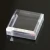 Import square beveled acrylic base gem and mineral stand perspex fossils display block from China