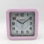 Import Square Silent Office LED Night Light Snooze Table Alarm Clock from China