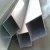 ss304 stainless steel square/rectangular slotted special profile pipe in mirror finish