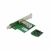 Import ST7249 M.2 A+E Mini PCIe Single Port SFP Gigabit Ethernet fiber Adapter Card from China