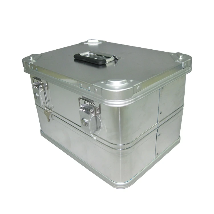 stackable Aluminum transport case/alu box/aluminum storage case in different volume
