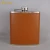 Import Stainless steel leather hip flask / Whiskey Alcohol Flask / alcohol 7 oz hip flask from China