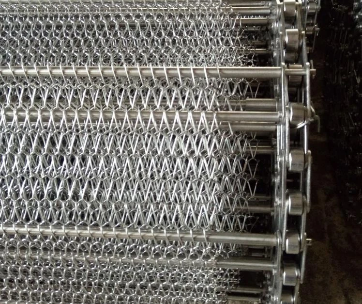 Stainless Steel Link conveyor belt Chain Wire Ring Conveyor Wire Mesh Belts