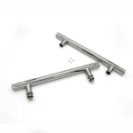 stainless steel  modern  glass door handle