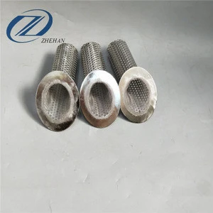 stainless steel oil screen pipe for alkalis and other corrosive medias filtration