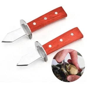Stainless Steel Seafood Clam Opener Oyster Shucking Knife  SW-KP701