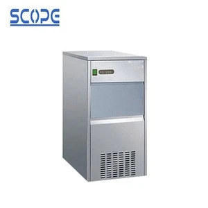 Stainless Steel Snow Automatic Ice Maker Machine