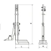 Stainless Steel Vernier Height Gauge 0-150/6"