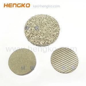 Stainless steel wire sintered filter